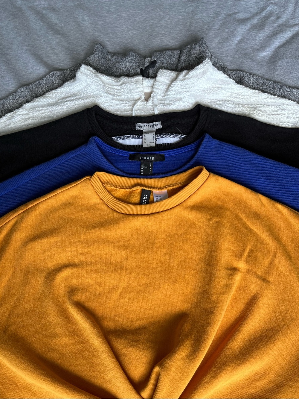 5 pack Crop Sweat-shirt